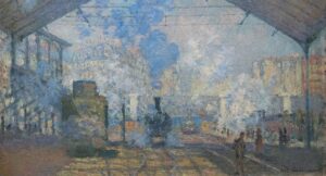 Gare Saint Lazare, Claude Monet; 1877.
