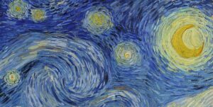 FB-De sterrennacht, Vincent van Gogh; 1889