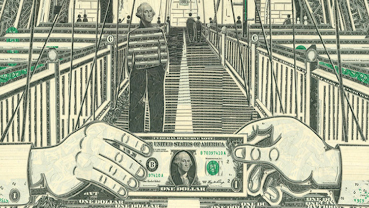 Currency Collages, Mark Wagner